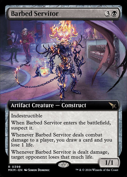 Barbed Servitor | MKM (Extended Art)
