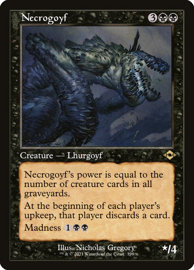 Necrogoyf | MH2 (Old-Frame Retro)