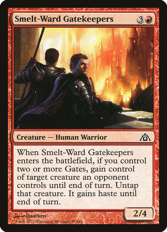 Smelt-Ward Gatekeepers | DGM