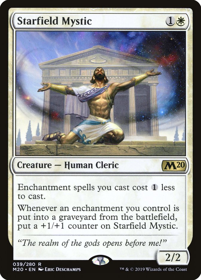 Card Scan of Starfield Mystic | M20