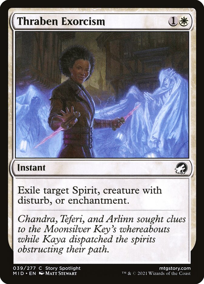 Card Scan of Thraben Exorcism | MID