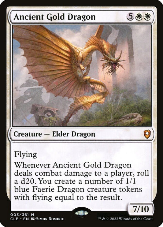 Ancient Gold Dragon | CLB
