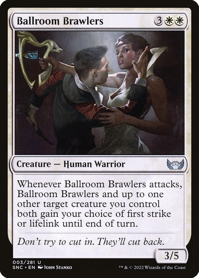 Card Scan of Ballroom Brawlers | SNC