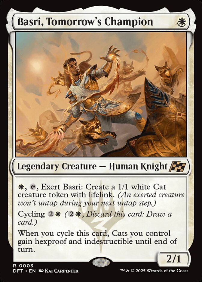 Card Scan of Basri, Tomorrow's Champion | DFT