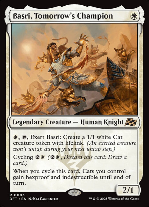 Card Scan of Basri, Tomorrow's Champion | DFT