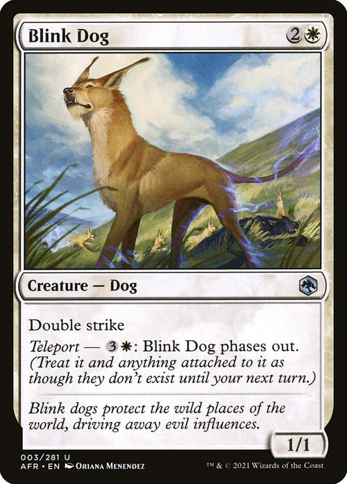 Card Scan of Blink Dog | AFR