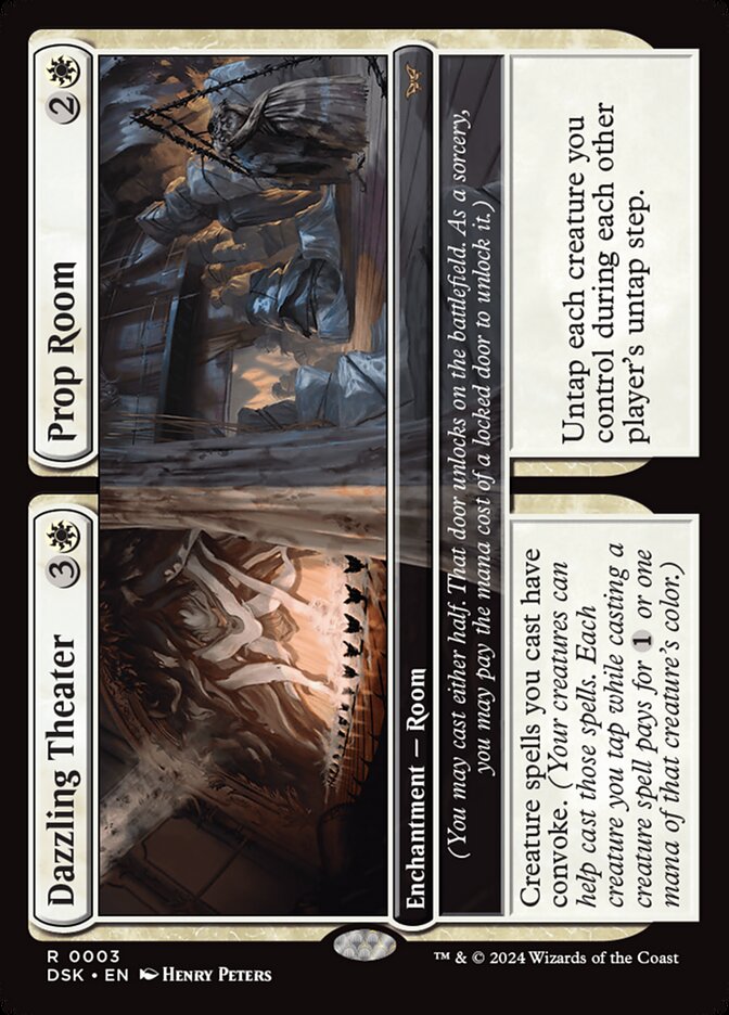 Card Scan of Dazzling Theater // Prop Room | DSK