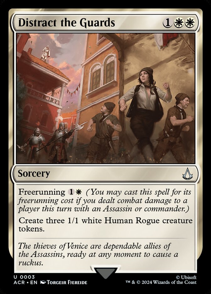 Card Scan of Distract the Guards | ACR