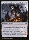 Card Scan of Introduction to Annihilation | STX