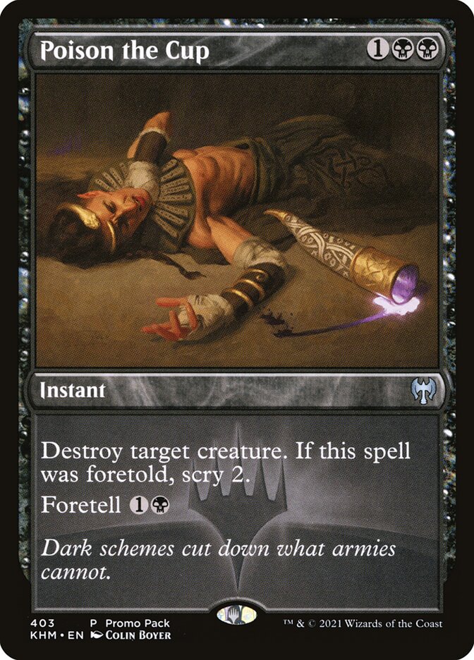 Card Scan of Poison the Cup | KHM (Promo)