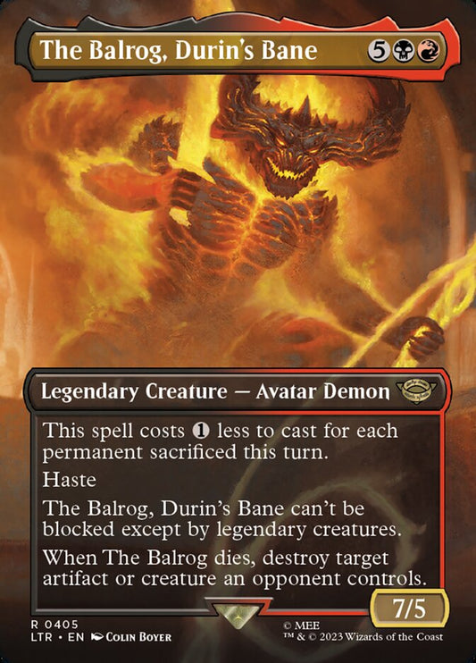 The Balrog, Durin's Bane | LTR (Showcase)