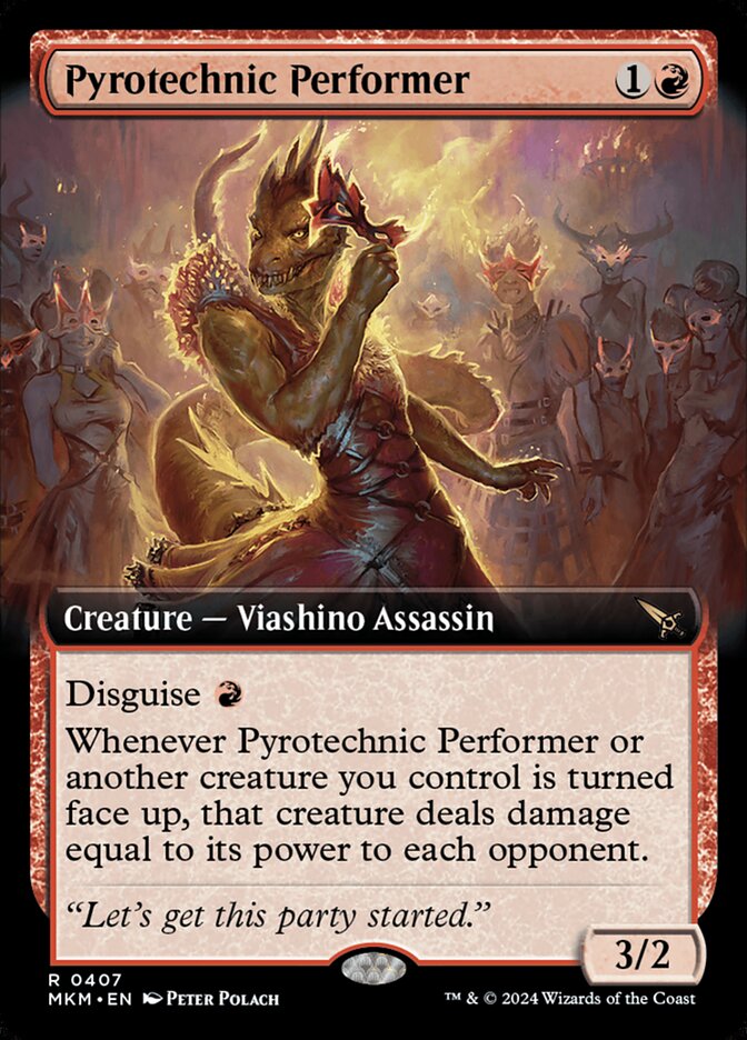 Pyrotechnic Performer | MKM (Extended Art)