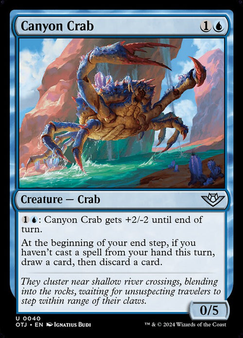 Card Scan of Canyon Crab | OTJ