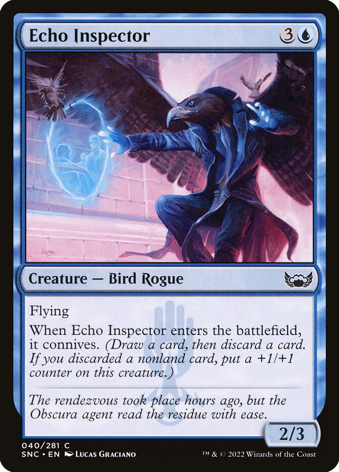 Echo Inspector | SNC (Foil) - Card Scan