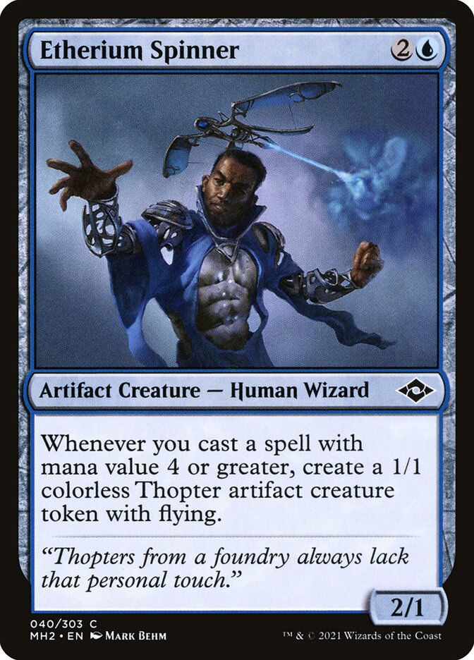 Card Scan of Etherium Spinner | MH2