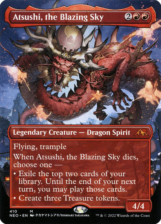 Atsushi, the Blazing Sky | NEO (Alternate Art Borderless)