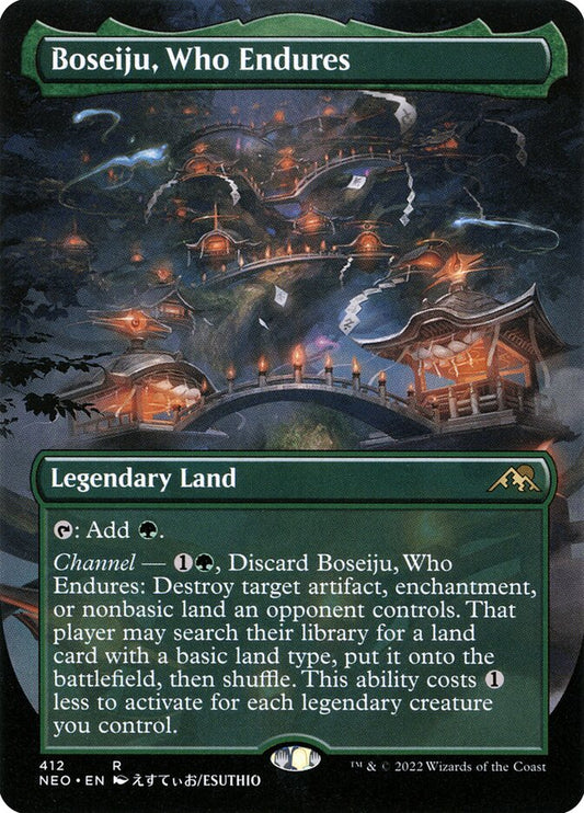Boseiju, Who Endures | NEO (Alternate Art Borderless)