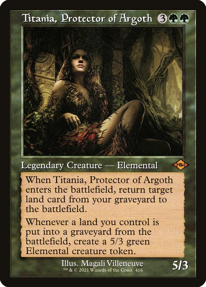Titania, Protector of Argoth | MH2 (Old-Frame Retro)