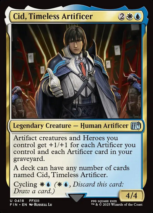 Cid, Timeless Artificer | FIN (FFXIII)