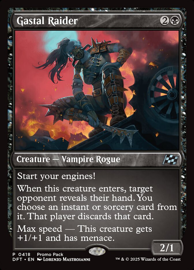 Card Scan of Gastal Raider | DFT (Promo)
