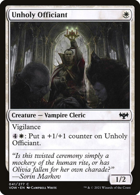 Unholy Officiant | VOW