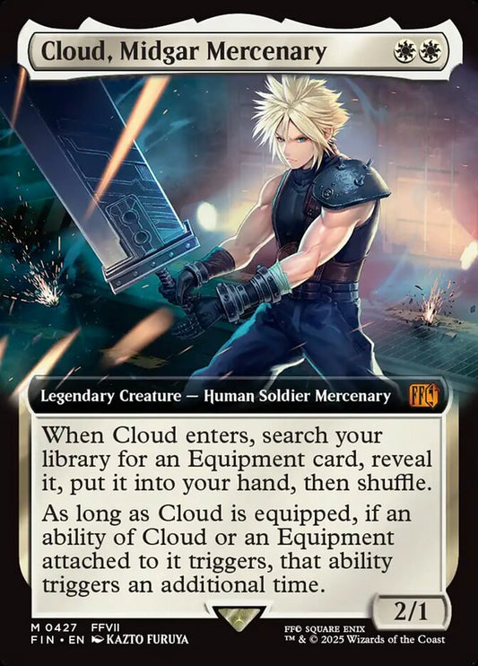 Cloud, Midgar Mercenary | FIN (Extended Art)