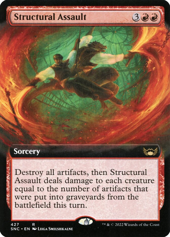 Structural Assault | Extended Art | SNC - Card Scan