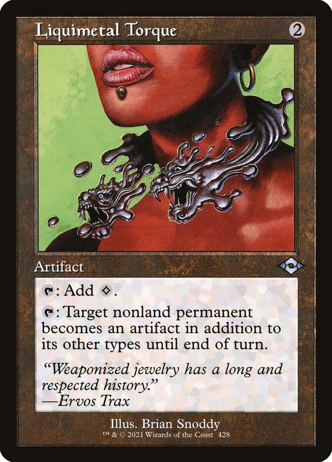 Card Scan of Liquimetal Torque | MH2 (Old-Frame Retro)