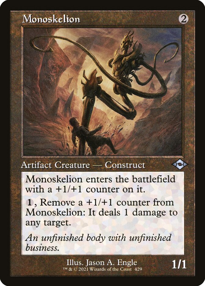 Card Scan of Monoskelion | MH2 (Old-Frame Retro)