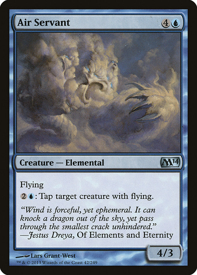 Card Scan of Air Servant | M14