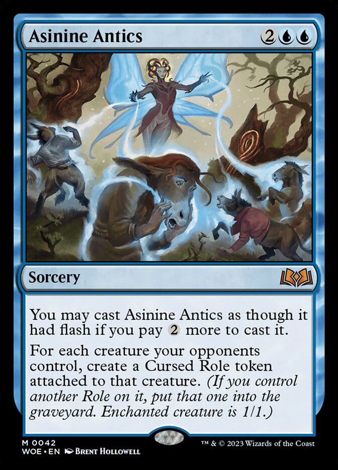 Asinine Antics | WOE