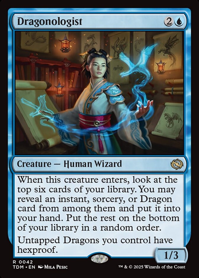 Card Scan of Dragonologist | TDM
