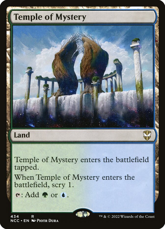 Temple of Mystery Card Scan