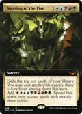 Meeting of the Five | Extended Art | SNC (Foil) - Card Scan