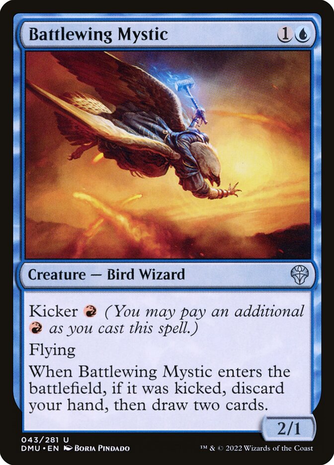Card Scan of Battlewing Mystic | DMU