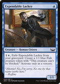 Expendable Lackey | SNC (Foil) - Card Scan