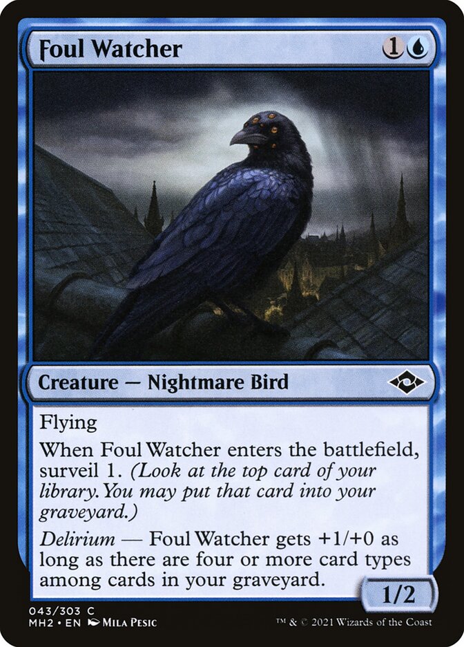 Card Scan of Foul Watcher | MH2