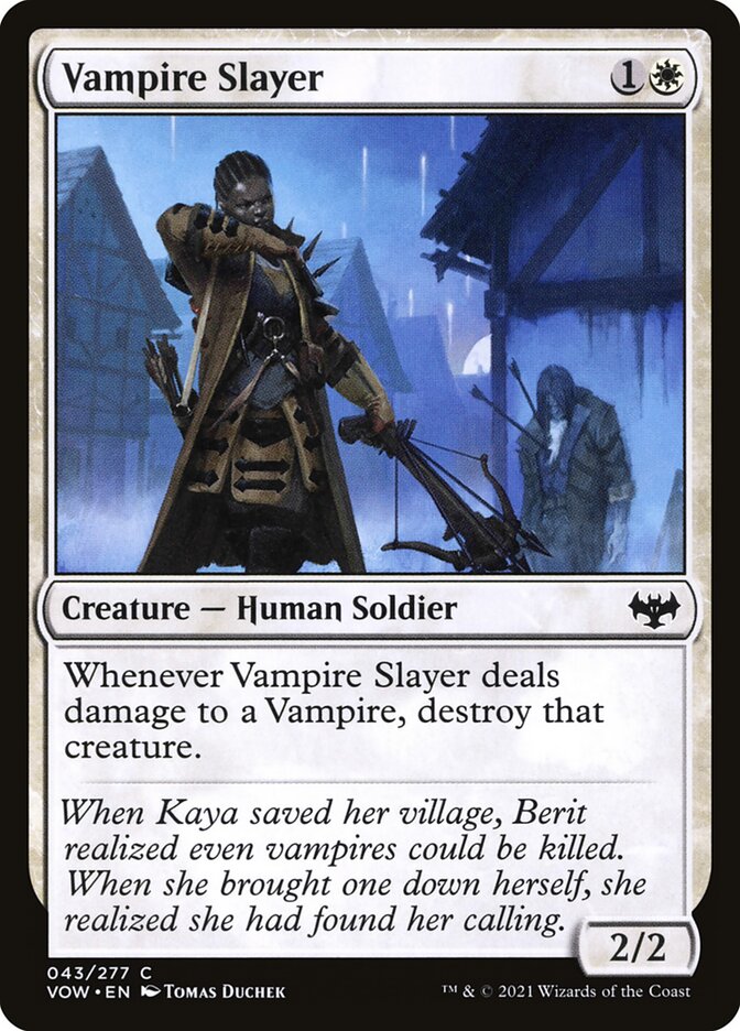 Card Scan of Vampire Slayer | VOW