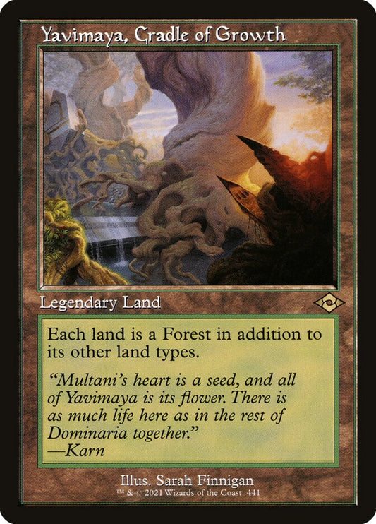 Yavimaya, Cradle of Growth | MH2 (Old-Frame Retro)