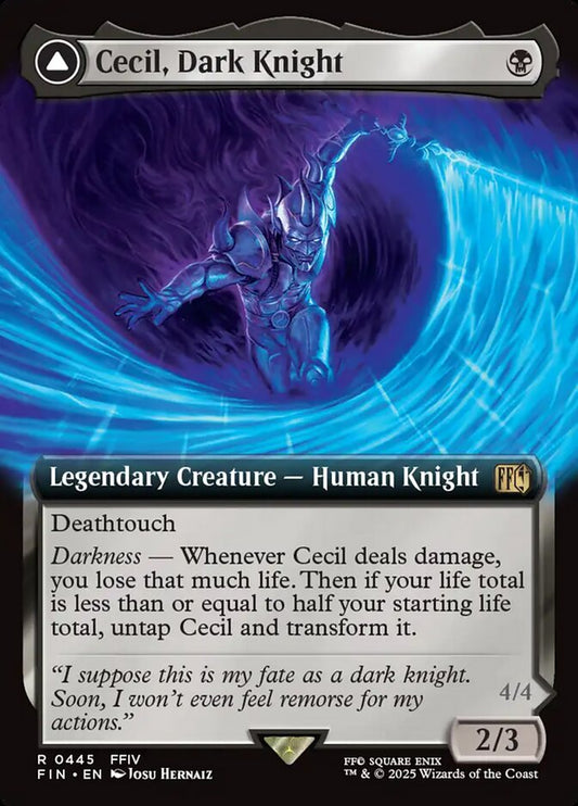 Cecil, Dark Knight // Cecil, Redeemed Paladin | FIN (Extended Art)
