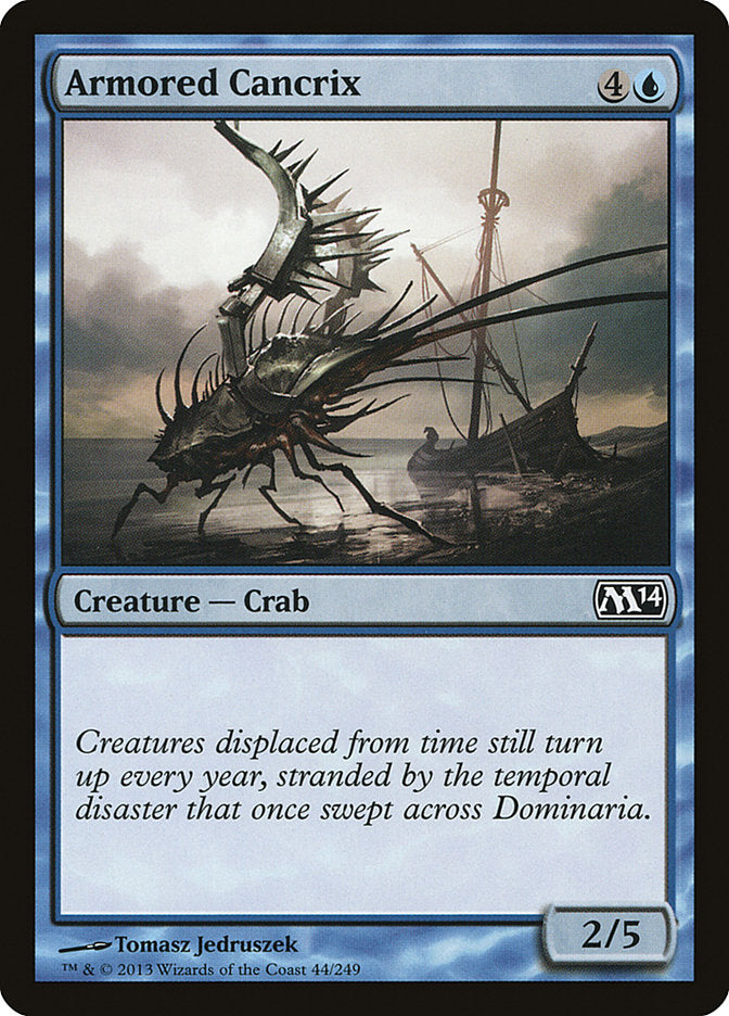 Card Scan of Armored Cancrix | M14