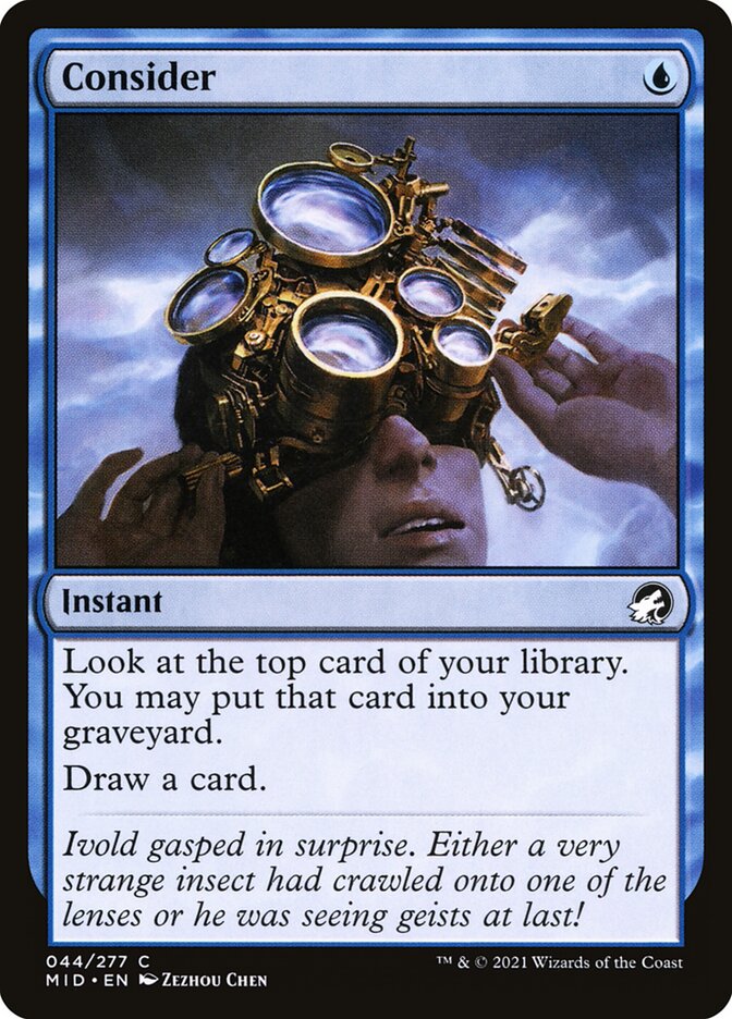 Card Scan of Consider | MID