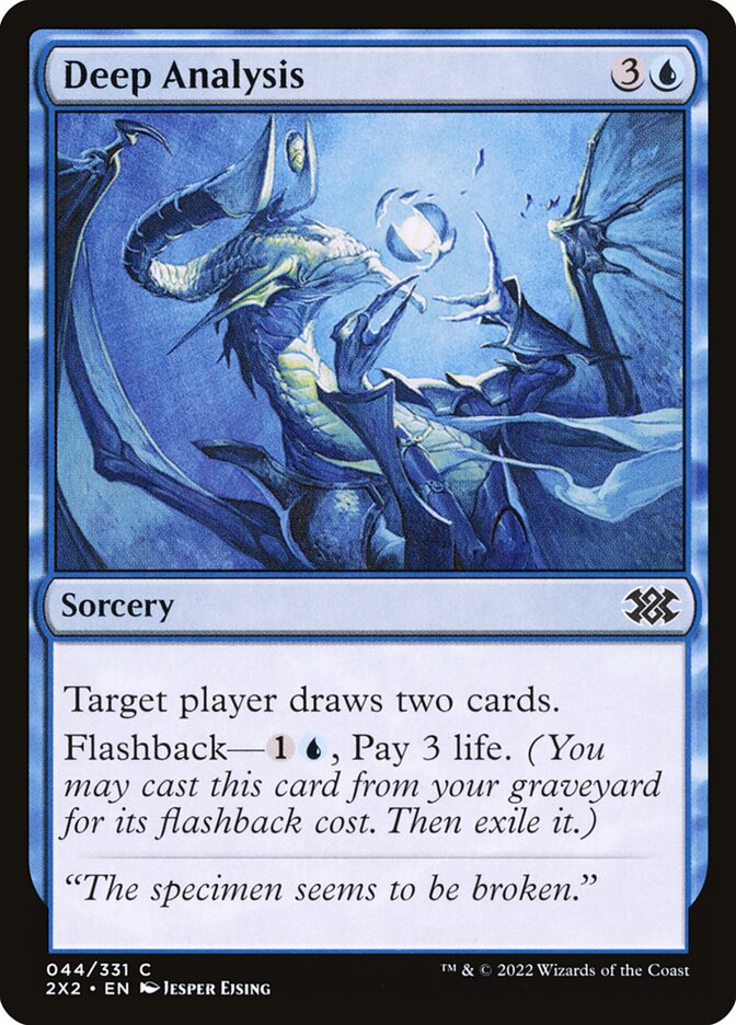 Card Scan of Deep Analysis | 2X2