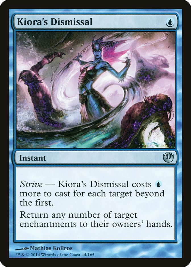 Card Scan of Kiora's Dismissal | JOU
