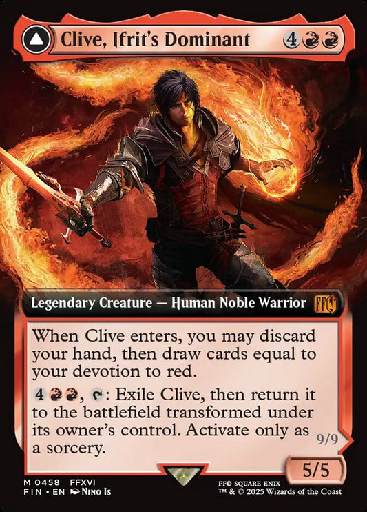 Clive, Ifrit's Dominant // Ifrit, Warden of Inferno | FIN (Extended Art)
