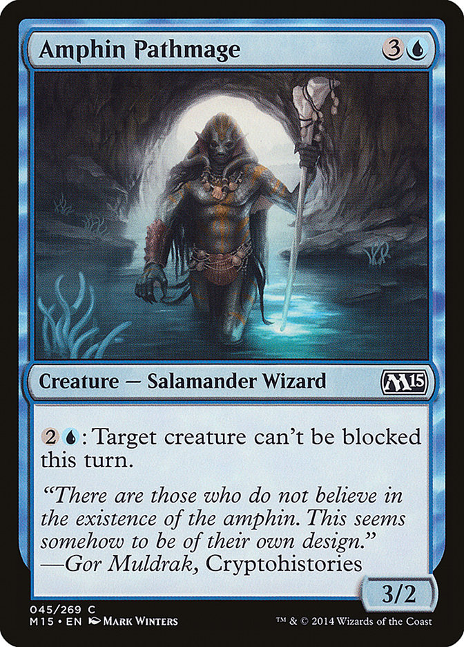 Card Scan of Amphin Pathmage | M15