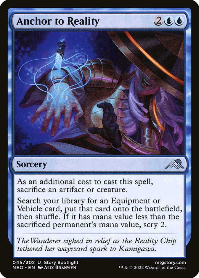 Card Scan of Anchor to Reality | NEO