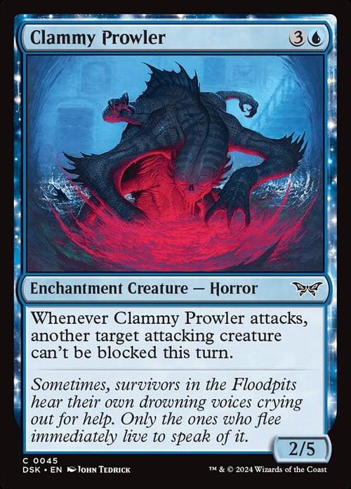 Card Scan of Clammy Prowler | DSK