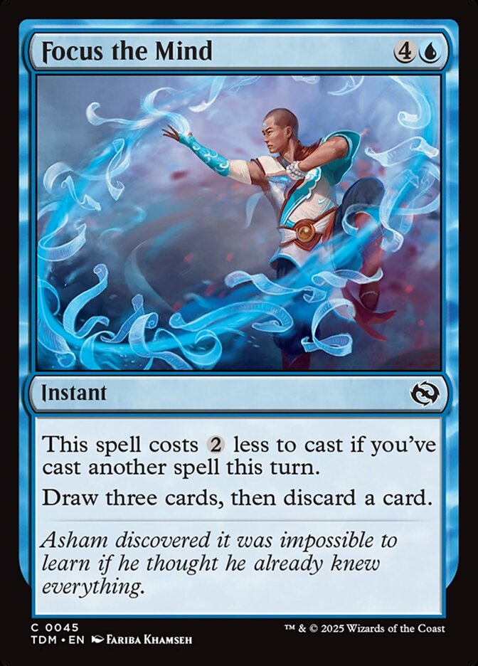 Card Scan of Focus the Mind | TDM