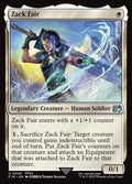 Card Scan of Zack Fair | FIN